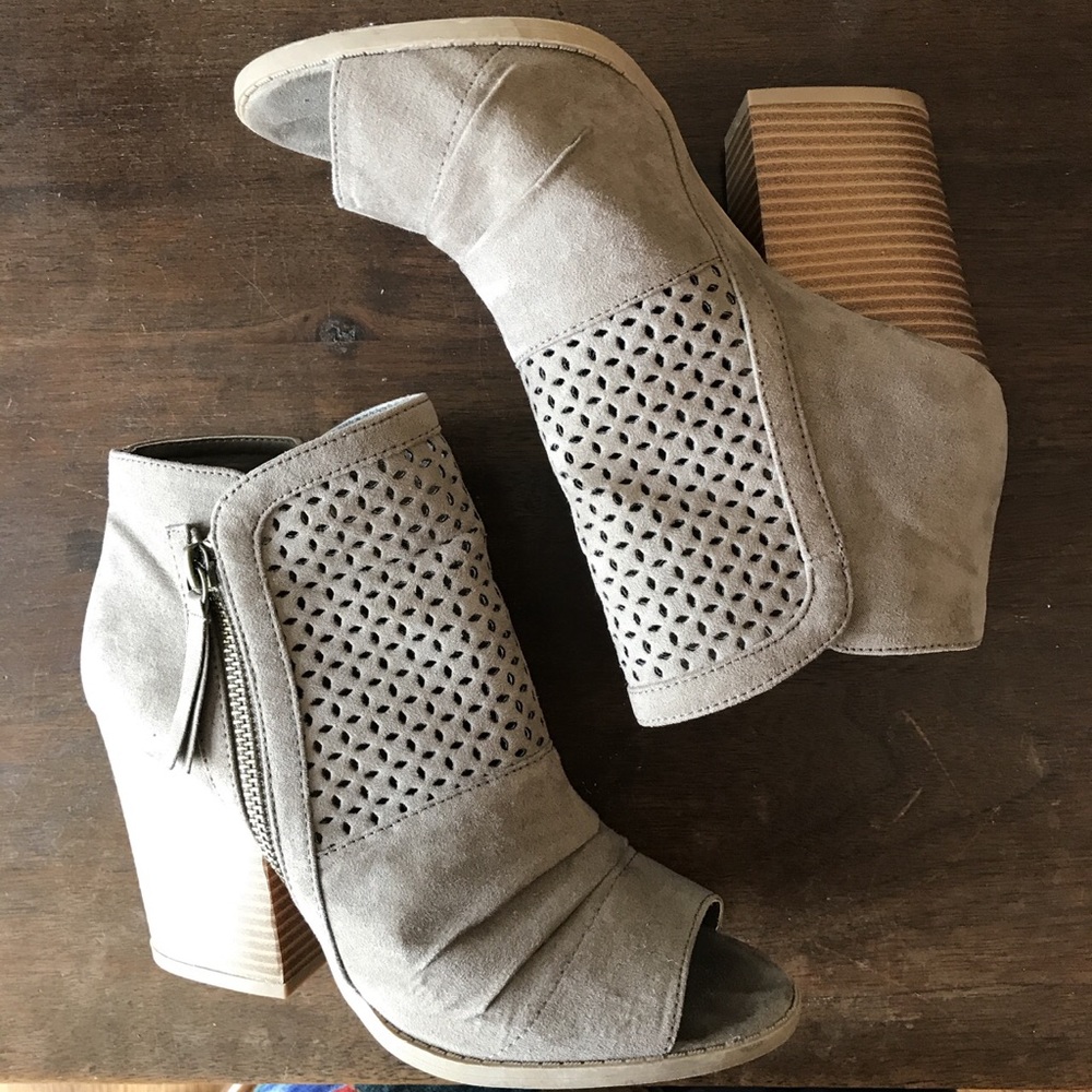 Suede Heels